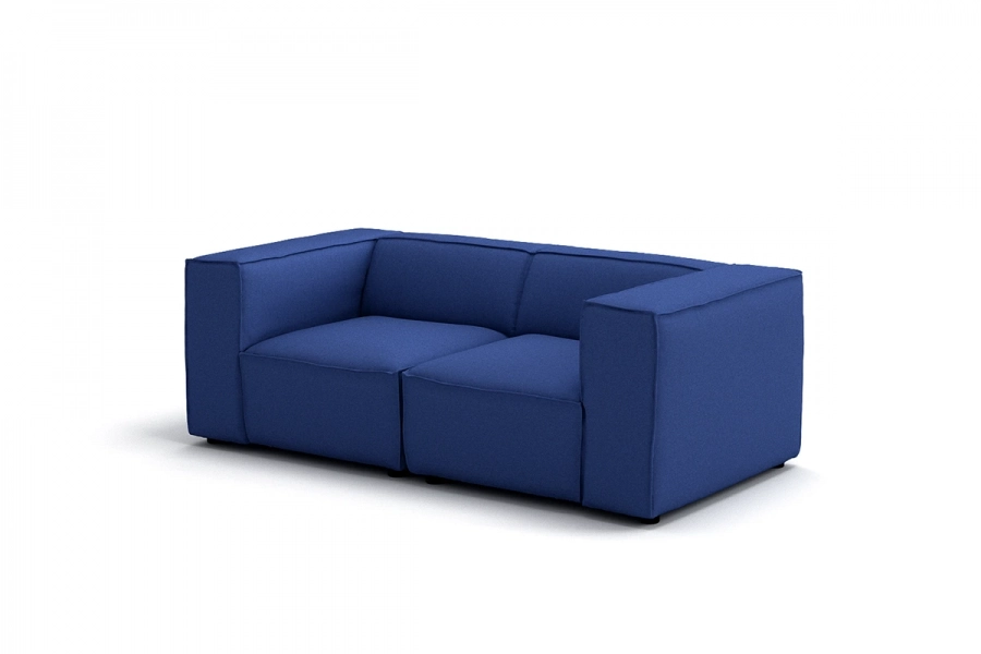 Model MODULARIS WB (wysoki bok) - Modularis WB sofa 3 osobowa z bokami wysokimi